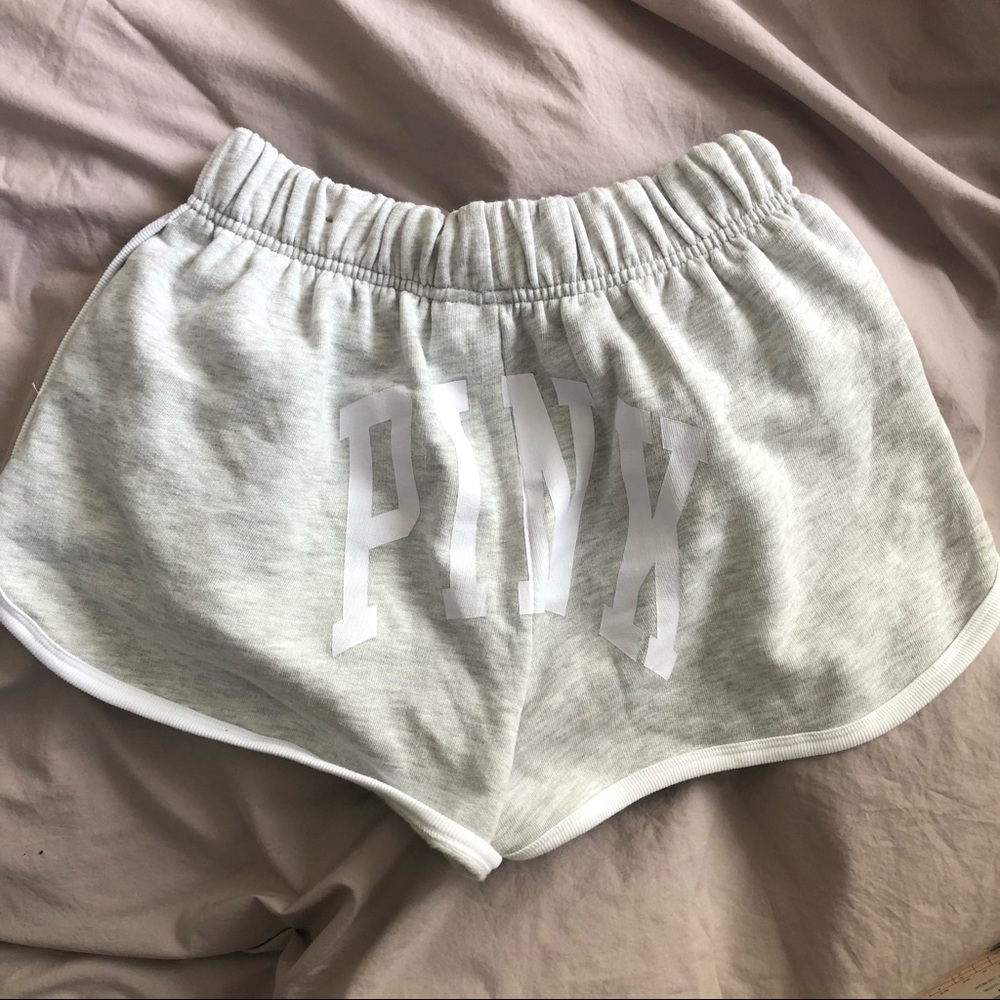 Cozy thick Light grey pink vs shorts varsity